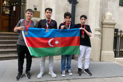 Bakı məktəbliləri beynəlxalq olimpiadada uğur qazanıblar