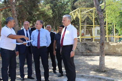 Səbail rayonunda sakinlər üçün yeni park isifadəyə veriləcək