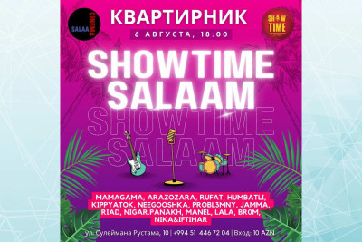 Bakıda “Showtime” yaradıcılıq hərəkətinin daha bir konserti baş tutacaq