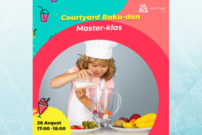 Bakıda uşaqlar üçün “Milkshake” master-klası təşkil olunacaq