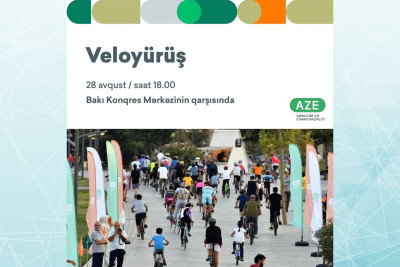 Bakı Konqres Mərkəzinin qarşısında veloyürüş təşkil olunacaq