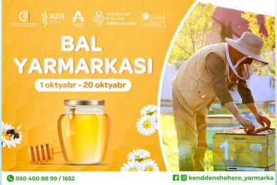 Bakıda növbəti bal yarmarkası keçiriləcək
