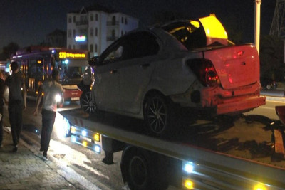 8 Noyabr prospektində 6 avtomobil toqquşub