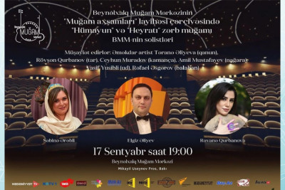 Beynəlxalq Muğam Mərkəzində mövsümün ilk konsertinə hazırlıqlar gedir
