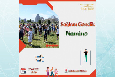 “Sağlam Gənclik Naminə” adlı əyləncəli-idman tədbiri keçiriləcək