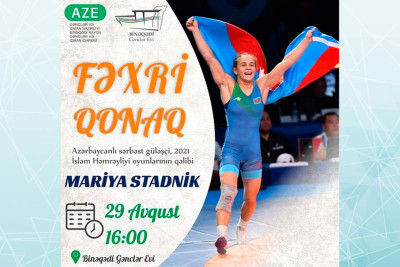 Bakıda Mariya Stadnik ilə görüş baş tutacaq