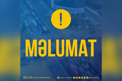 5 müntəzəm marşrut xəttinin Tbilisi prospektində hərəkəti məhdudlaşdırılacaq
