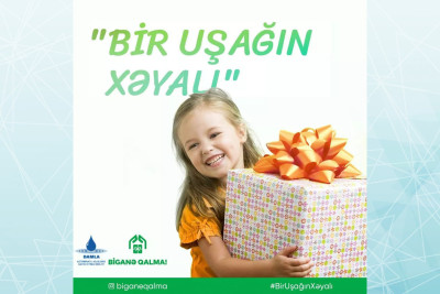 Bakıda valideyn himayəsindən məhrum olan uşaqların arzuları həyata keçiriləcək