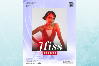 Heydər Əliyev Mərkəzinin parkında Hissin konserti baş tutacaq