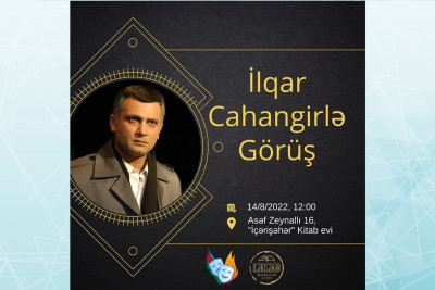 Bakıda teatrsevərlər üçün Əməkdar artist İlqar Cahangirlə görüş təşkil olunacaq