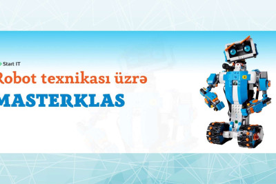 Bakıda uşaqlar üçün robot texnikası üzrə master-klas təşkil olunacaq