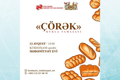 Kürdəxanı Mədəniyyət Evində balacalar üçün tamaşa nümayiş olunacaq