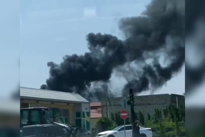 Buzovnada yanğın başlayıb