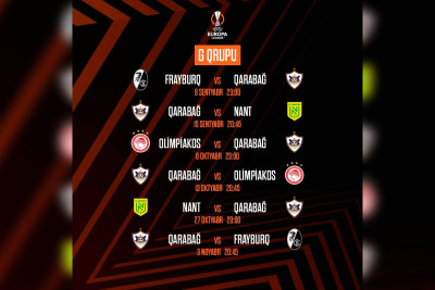 “Qarabağ”ın Avroliqadakı oyunlarının tarixi bəlli olub