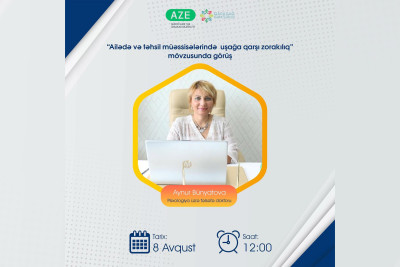 Bakıda Psixologiya üzrə fəlsəfə doktoru gənclərlə görüşəcək
