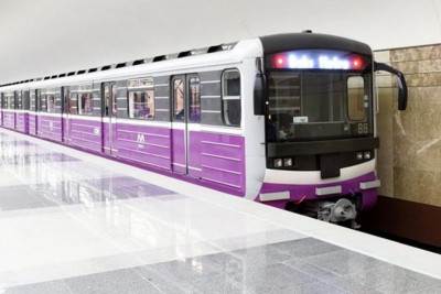 “Xocahəsən” yerüstü metro stansiyasının tikintisi yekunlaşıb