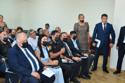Sabunçu rayonunda sakinlərlə növbəti səyyar görüş keçirilib