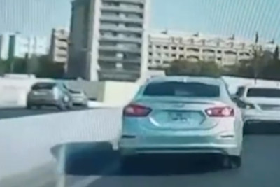 Bakıda “Uber”-in sürücüsü “protiv” sürüb