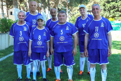 Ahıllar evinin sakinləri üçün “Gəzinti futbolu” üzrə məşqlər təşkil olunur