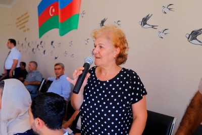 Qaradağ və Xətai rayonlarında sakinlərlə görüş keçirilib
