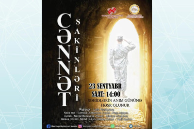 Maştağa qəsəbəsində "Cənnət sakinləri" tamaşası nümayiş olunacaq