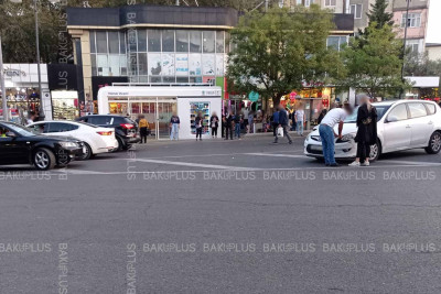 “Memar Əcəmi” metro stansiyasının yaxınlığında qəza baş verib