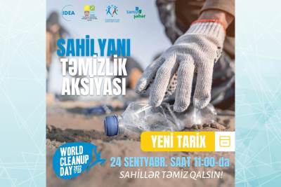 Bakıda gənclər çimərliklərin təmizlik aksiyası keçirəcəklər