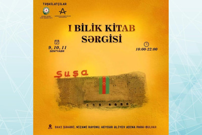 Bakıda I Bilik Kitab Sərgisi baş tutacaq