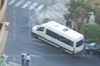 Xətai: Sabit Orucov küçəsində məktəb avtobusu kobud şəkildə qayda pozur