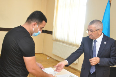 Maştağa qəsəbəsində sakinlərlə görüş keçirilib
