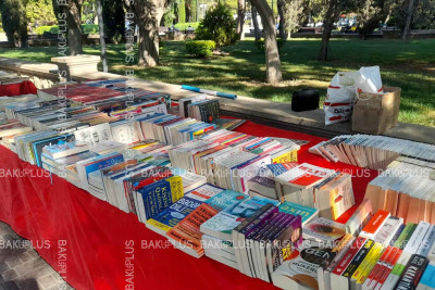 Bakıda küçə kitab yarmarkası keçirilir
