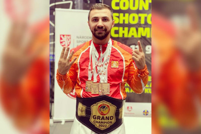 Bakılı karateçi Ayxan Mamayev 2 qat Dünya çempionu oldu