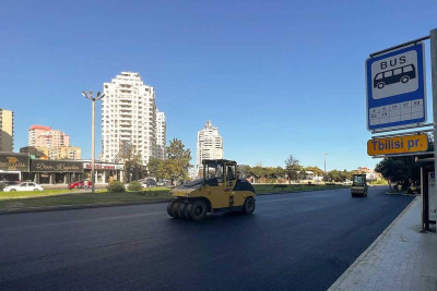 Tbilisi prospektində hərəkət bərpa olunub