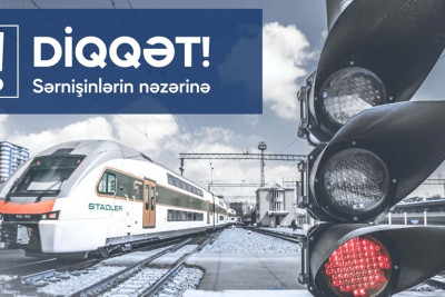 Bakı-Sumqayıt-Bakı qatarlarının qrafikində dəyişikliklər olacaq