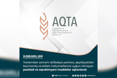 Bakıda istifadəyə yararsız pestisid və aqrokimyəvi maddələr aşkarlanıb