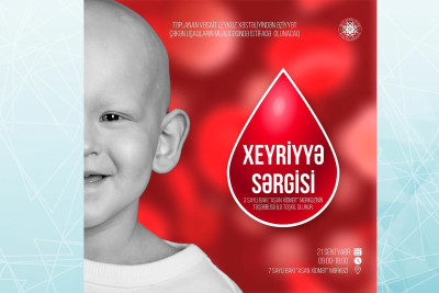 Bakıda leykoz xəstələri üçün xeyriyyə sərgisi keçirilir