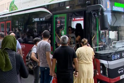 Bakıda avtobuslar dayanacaqda dayanmır: BNA açıqlama verib