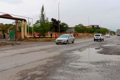 Nəsimi rayonunda daha bir həyət abadlaşdırılıb