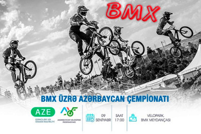 Bakı Veloparkının BMX meydançasında çempionat baş tutacaq