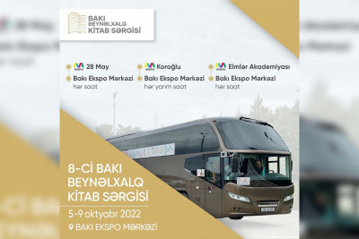 Beynəlxalq Kitab Sərgisi üçün xüsusi avtobuslar təşkil olunacaq