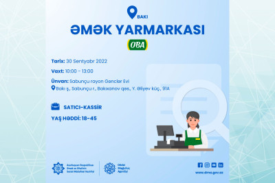 Bakıxanov qəsəbəsində əmək yarmarkası keçiriləcək