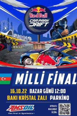 “Red Bull”-un Bakı Dənizkənarı bulvarında drift üzrə yarışı təxirə salınıb