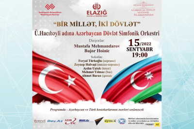 Bakıda Azərbaycan və Türkiyə bəstəkarlarının əsərlərindən ibarət konsert proqramı keçiriləcək