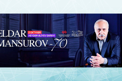 Heydər Əliyev sarayında Xalq artisti Eldar Mansurovun 70 illik yübileyi keçiriləcək