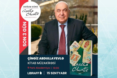 “Libraff”da Xalq yazıçısı Çingiz Abdullayevlə görüş keçiriləcək