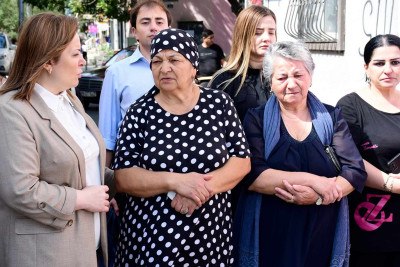 Binəqədi rayonunda şəhid Teymur Yaqubovun doğum günündə xatirəsi anılıb