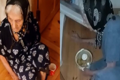 Bakıda 90 yaşlı anaya işgəncə verən oğul saxlanılıb