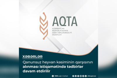 Bakıda 21 qanunsuz heyvan kəsimi məntəqəsi aşkarlanıb