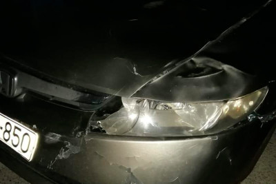 Babək prospektində yolu keçən piyadanı avtomobil vurub