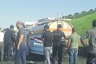 Bakı: “Prius” qəza törətdi, 2 nəfər öldü